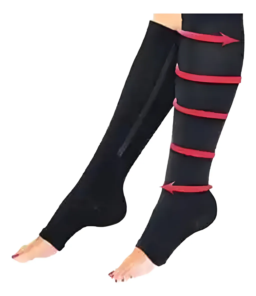 Medias De Compresion Antivarices - COLOR Y TALLE: Beige S/M